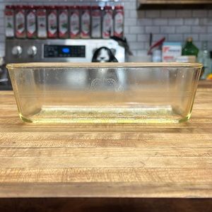 Glasbake Loaf Pan